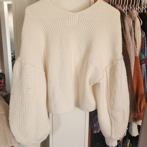 Free people cropped sweater - Picture 7 of 10